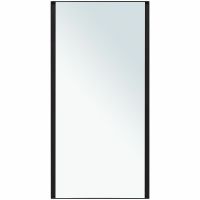 Зеркало Allen Brau Infinity 50 1.21021.BL с подсветкой Черное с сенсорным выключателем — фото 1, Зеркала в ванную комнату