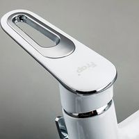 Смеситель для ванны Frap H49 F2249 универсальный Белый Хром — фото 3, Смеситель для ванны