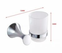 Стакан для зубных щеток Frap F35 F3506 Хром — фото 8, Мыльницы