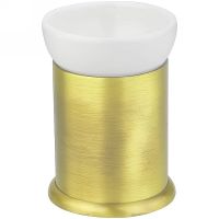 Стакан для зубных щеток Cezares Aphrodite APHRODITE-TUMP-03/24 Золото 24 карат — фото 1, Стаканы для зубных щеток