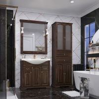 Товар: Тумба под раковину Opadiris Риспекто 85 00-00006705 Орех антикварный - фото 6 Тумба под раковину Opadiris Риспекто 85 00-00006705 Орех антикварный — фото 6, Мебель для ванной