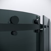 Товар: Душевой уголок Grossman Classic 100х100 301.K33.04.1010.21.10 профиль Черный матовый стекло тонированное - фото 10 Душевой уголок Grossman Classic 100х100 301.K33.04.1010.21.10 профиль Черный матовый стекло тонированное — фото 10, Душевые уголки четверть круга