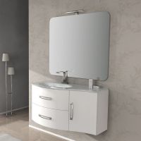 Товар: Подвесной шкаф Cezares Sting 34 54659 Bianco Lucido - фото 2 Подвесной шкаф Cezares Sting 34 54659 Bianco Lucido — фото 2, Шкафы для ванной