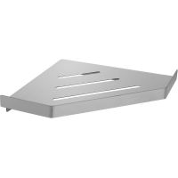 Металлическая полка Fixsen FX-841 угловая Хром — фото 1, Полки для ванной и душа