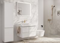 Смеситель для раковины Hansgrohe Tecturis E 73070140 Бронза — фото 2, Смесители