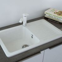 Товар: Кухонная мойка Ulgran Classic U-506-308 Черная - фото 2 Кухонная мойка Ulgran Classic U-506-308 Черная — фото 2, Кухонные мойки