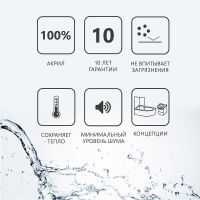 Акриловая ванна Ravak NewDay 150x150 C661000000 без гидромассажа — фото 8, Акриловые ванны