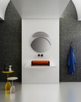 Товар: Раковина-чаша Abber Kristall 60 AT2803Opal Коричневая - фото 5 Раковина-чаша Abber Kristall 60 AT2803Opal Коричневая — фото 5, Раковины накладные