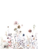 Панно Marburg Crush Motion 63449 Винил на флизелине (2,1*2,7) Белый/Разноцветный, Цветы — фото 2, Обои для стен