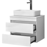 Тумба под раковину Vigo Urban 60 tp.URB.60.2Y подвесная Белая — фото 2, Мебель для ванной