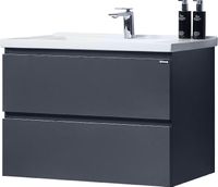 Тумба с раковиной Orans BC-4023-600 4023600З Матовый графитовый — фото 1, Тумбы с раковиной