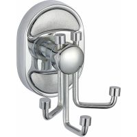 Тройной крючок Viko V-403 Хром — фото 1, Крючки для полотенец