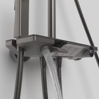 Товар: Душевая система Berges Pulsar 075013 с термостатом Оружейная сталь - фото 9 Душевая система Berges Pulsar 075013 с термостатом Оружейная сталь — фото 9, Душевые стойки
