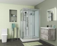 Товар: Душевая кабина Niagara Premium 120x80 NG-6012-01GQR с гидромассажем - фото 2 Душевая кабина Niagara Premium 120x80 NG-6012-01GQR с гидромассажем — фото 2, Душевые кабины