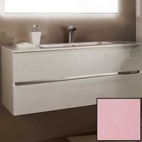 Тумба с раковиной SanVit Кубэ-2 70 kkube2070 в цвете Ral подвесная Розовый глянец — фото 1, Мебель для ванной