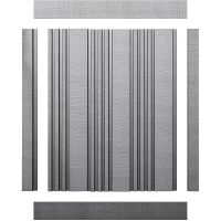 Декоративная панель HIWOOD LV128 S339S 2700x120x12 мм — фото 4, Панели