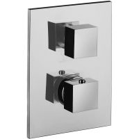 Смеситель для душа Paffoni Level LEQ519CR/M с термостатом Хром — фото 1, Смеситель для душа