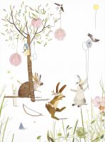 Товар: Фреска детская Ortograf Для самых маленьких 32903 Фактура флок FLK Флизелин (2*2,7) Разноцветный, Животные - фото 2 Фреска детская Ortograf Для самых маленьких 32903 Фактура флок FLK Флизелин (2*2,7) Разноцветный, Животные — фото 2, Фрески