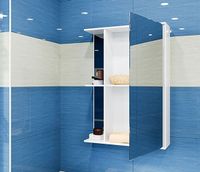 Зеркальный шкаф Mixline Стандарт 50 R 525514 Белый — фото 3, Зеркальные шкафы в ванную