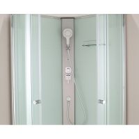 Товар: Душевая кабина Black&White Galaxy 8503900 профиль Серебристый хром задняя стенка Белая - фото 2 Душевая кабина Black&White Galaxy 8503900 профиль Серебристый хром задняя стенка Белая — фото 2, Душевые кабины