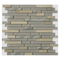 Мозаика Orro Mosaic Glasstone Electro II стекло+камень 29,8х29,8 см — фото 1, Мозаика