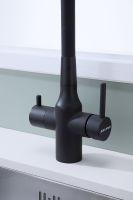 Товар: Смеситель для кухни Paulmark Salix Sa213419-401 Антрацит - фото 4 Смеситель для кухни Paulmark Salix Sa213419-401 Антрацит — фото 4, Смесители для кухни