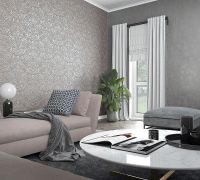 Обои Marburg Urban Elegance 32314 Винил на флизелине (1,06*10,05) Серый, Штукатурка — фото 3, Обои для стен