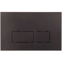 Клавиша смыва Boheme 664-B Черная — фото 1, Комплектующие для душевого оборудования