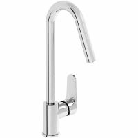 Смеситель для кухни Vitra Root Round A42742EXP Хром — фото 1, Смесители для кухни