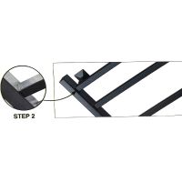 Электрический полотенцесушитель Ника Step-2 80/50 Черный матовый — фото 5, Электрические полотенцесушители