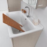 Товар: Хозяйственная раковина Kerasan Aquadom 60 29201 Белая с 1 отверстием под смеситель - фото 4 Хозяйственная раковина Kerasan Aquadom 60 29201 Белая с 1 отверстием под смеситель — фото 4, Раковины