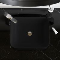 Товар: Раковина-чаша AM.PM Func 51 M8FWCC10510BM Черная матовая - фото 4 Раковина-чаша AM.PM Func 51 M8FWCC10510BM Черная матовая — фото 4, Раковины накладные