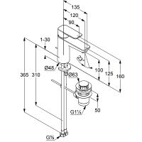 Товар: Смеситель для раковины Kludi Pure Style 402900575 Хром - фото 4 Смеситель для раковины Kludi Pure Style 402900575 Хром — фото 4, Смесители