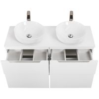 Тумба под раковину BelBagno Etna-H60 60 ETNA-H60-600-2C-SO-BL-P подвесная Bianco Lucido — фото 16, Тумбы под раковину