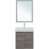 Комплект мебели для ванной Aquanet Nova Lite 60 302533 подвесной Дуб рошелье — фото 1, Комплекты мебели для ванной