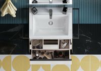 Товар: Тумба под раковину Roca Domi 60 A857458806 подвесная Белый глянец - фото 24 Тумба под раковину Roca Domi 60 A857458806 подвесная Белый глянец — фото 24, Мебель для ванной