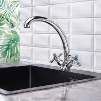 Смеситель для кухни Ростовская Мануфактура Сантехники Boou BA5318-1F-SE020-B702 Хром — фото 6, Смесители