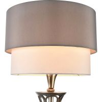 Торшер Maytoni House Lillian H311-FL-01-G Белый Серый Серебро антик — фото 2, Торшеры