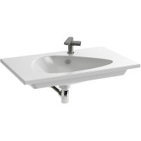 Раковина Jacob Delafon Nouvelle Vague 81 EXAR112-Z-00 Белая глянцевая — фото 1, Раковины подвесные