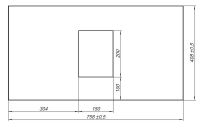 Товар: Столешница под раковину Allen Brau Priority 80 1.31010.B Бежевая - фото 9 Столешница под раковину Allen Brau Priority 80 1.31010.B Бежевая — фото 9, Столешницы под раковину