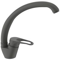 Товар: Смеситель для кухни Splenka S202.41.07 Серый матовый - фото 1 Смеситель для кухни Splenka S202.41.07 Серый матовый — фото 1, Смесители для кухни