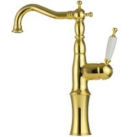 Товар: Смеситель для раковины Migliore Oxford 19174 Золото - фото 2 Смеситель для раковины Migliore Oxford 19174 Золото — фото 2, Смесители