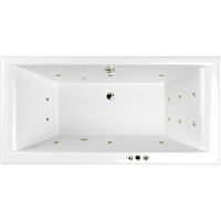 Акриловая ванна Whitecross Savia Duo 170x80 0103.170080.100.SMART.BR с гидромассажем — фото 1, Ванны