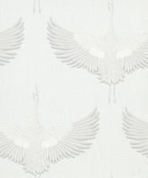 Обои Marburg Otaru 34578 Винил на флизелине (1,06*10,05) Белый/Серый, Птицы — фото 2, Обои для стен