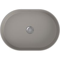 Раковина-чаша Berges Ego SL 55 181612 Серая матовая — фото 2, Раковины накладные