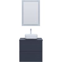 Тумба под раковину Aquanet Терра 70 313244 подвесная Маренго — фото 14, Тумбы под раковину