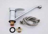 Товар: Смеситель для кухни Frap H01 F4901 Хром - фото 9 Смеситель для кухни Frap H01 F4901 Хром — фото 9, Смесители для кухни