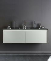 Товар: Тумба с раковиной Orka Lisbon 130 5001441 подвесная Кашемировая матовая - фото 4 Тумба с раковиной Orka Lisbon 130 5001441 подвесная Кашемировая матовая — фото 4, Мебель для ванной