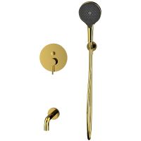 Товар: Смеситель для ванны Whitecross Y gold YSET06TOPGL Золото - фото 2 Смеситель для ванны Whitecross Y gold YSET06TOPGL Золото — фото 2, Смесители