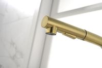 Смеситель для кухни Paulmark Neo Ne214419-SBG Светлое брашированное золото — фото 10, Смесители для кухни